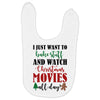 i just want to bake stuff and watch christmas movies all day Baby Bibs