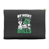 my husky is in charge! Accessory Pouches