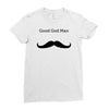 good god man Ladies Fitted T-Shirt
