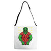 let's get busted Adjustable Strap Totes