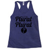 what's the plural of plural Racerback Tank