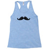 mustache Racerback Tank