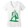 camouflage Women's V-Neck T-Shirt