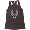 american eagle usa flag wings Racerback Tank