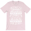 Real Kings Are Born On December 22 T-Shirt