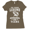 The Fishing Legend Reeling Them In For 40 Years Ladies Fitted T-Shirt