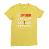 be different Ladies Fitted T-Shirt