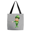 DABBİNG LEPRECHAUN Tote Bags