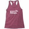 assistant (to the) regional manager Racerback Tank