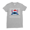 ugly stitch christmas Ladies Fitted T-Shirt