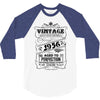 Vintage Aged To Perfection 1956 3/4 Sleeve Shirt