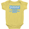 shhhhh this is my hangover shirt Baby Onesie