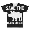 chubby unicorn All Over Men's T-shirt