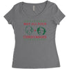 golden christmas Women's Triblend Scoop T-shirt