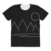 Mountains and Sun All Over Women's T-shirt