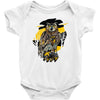 sundown owl Baby Onesie