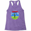 the sound of kombat Racerback Tank