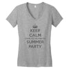 summer party Women's V-Neck T-Shirt