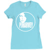 pj harvey singer retro Ladies Fitted T-Shirt