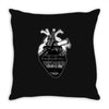 eiffel heart Throw Pillow
