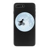 Biker Dinosaur - Dinosaur Riding A Bike To The Moon iPhone 7 Plus Case