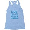 shark week live every week Racerback Tank