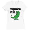 pregasaurus rex Ladies Fitted T-Shirt