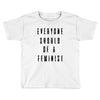everyone should be feminist Toddler T-shirt