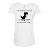 internet is broken game funky Maternity Scoop Neck T-shirt