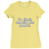 silently correcting your grammar Ladies Fitted T-Shirt