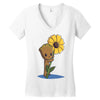 green thumb Women's V-Neck T-Shirt