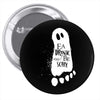 eat drink and be scary Pin-back button