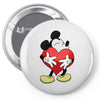 Mickey Hug Pocket Pin-back button