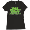 gas clutch shift repeat Ladies Fitted T-Shirt