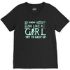 i ski like a girl V-Neck Tee