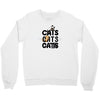 cats cats cats Crewneck Sweatshirt