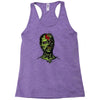zombie brain out Racerback Tank