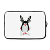 christmas penguin Laptop sleeve