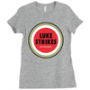 luke strikes Ladies Fitted T-Shirt