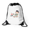 Cute Baby Painter's Mom Love Drawstring Bags