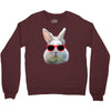 Easter Bunny Face Too Hip To Hop Crewneck Sweatshirt