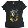 scorpion Women's Triblend Scoop T-shirt