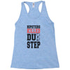 hipsters killed dubstep Racerback Tank