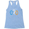 portal bathroom parody video game Racerback Tank