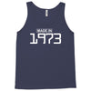 made in 1973 birthday celebration funny party Tank Top