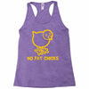 no fat chicks Racerback Tank