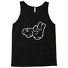 rude hands, ideal gift or birthday present. Tank Top