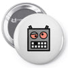 robot funny Pin-back button