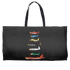 angry planes Weekender Totes