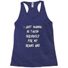brains and stuff girls Racerback Tank